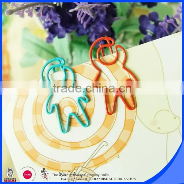 Decorative Human Design Stationery Clip Metal Paper Clip photo-5