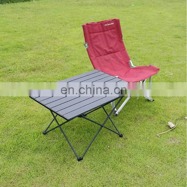 Outdoor Aluminum Folding Table Camping Portable Multi-functional Super Light Mini Picnic Table photo-4