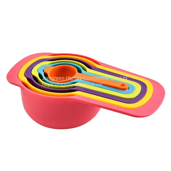 Silicone 6-piece Set Baking Measuring Spoon Set With Scale Measuring Spoon Color Measuring Spoons photo-4