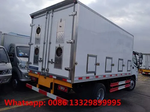 Customized FOTON AUMARK 4*2 RHD Cummins Engine 30,000 Day Old Chicks Broilers Transported Truck for Sale photo-2