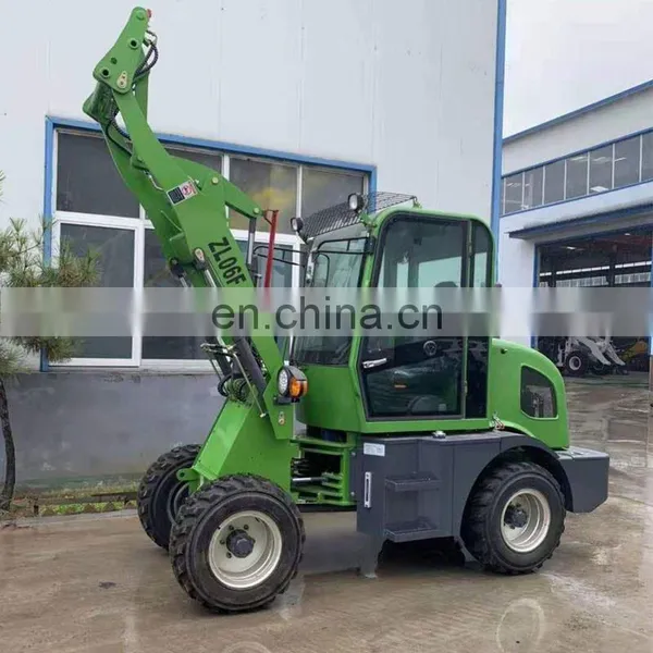Home Use Mini Articulated Wheel Loader , Hydraulic Steering Mini Wheel Loader photo-4