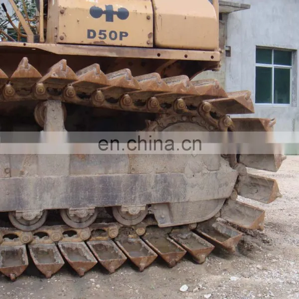 Original Painting Komatsu D5P Tracked Dozer Japan Komatsu D50P Crawler Bulldozer on Sale in Shanghai photo-5
