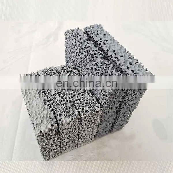 OEM Casting Silicon Carbide Foam Ceramic Filter Alumina Ceramic Foam Filter Plate photo-5