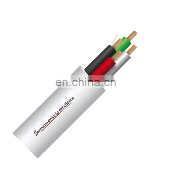 Speaker Cable 3 Cores PVC Jacket Extension Stereo With 6.35mm TRS Male Connector