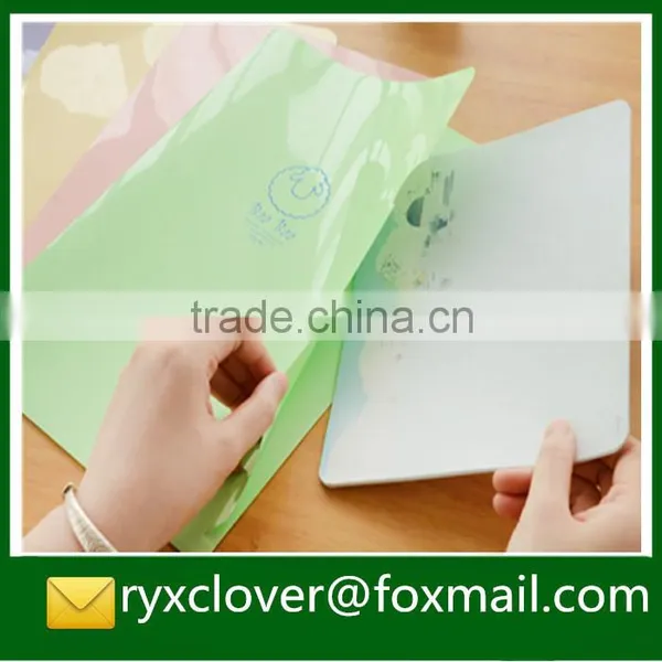 Factory Colorful Sheet Protector L Shape Plastic File Folder photo-5