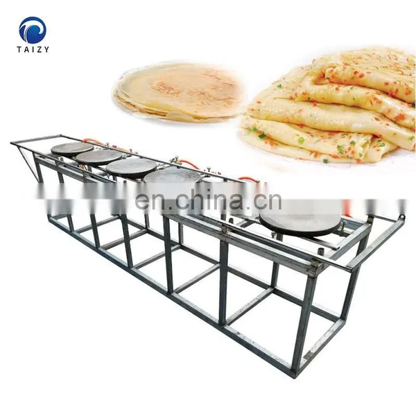 Commercial Flat Pancake Making Machine Gas Crepe Machine photo-4