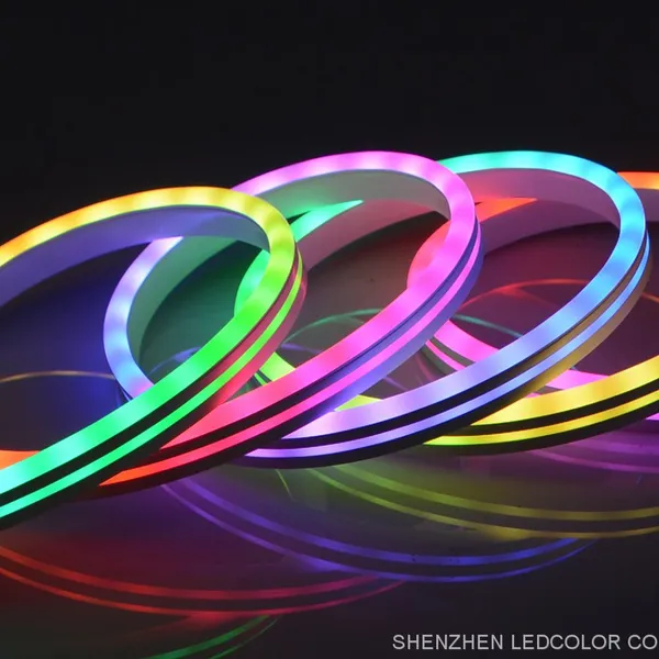 Long Lifespan DIY Silicone Neon Strip Led Light 6Mm 8Mm Flexible Neon Led Strip For Neon Sign