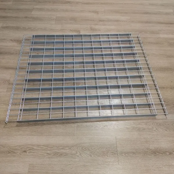 50X100 mm Aperture Welded Wire Mesh Panels With Steel Plate Support
