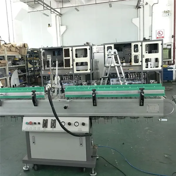 MANUAL BOTTLE FLAME PLASTIC CONTAINER METAL GLASS BOTTLE FLAME GUN TREAMENT MACHINE photo-2