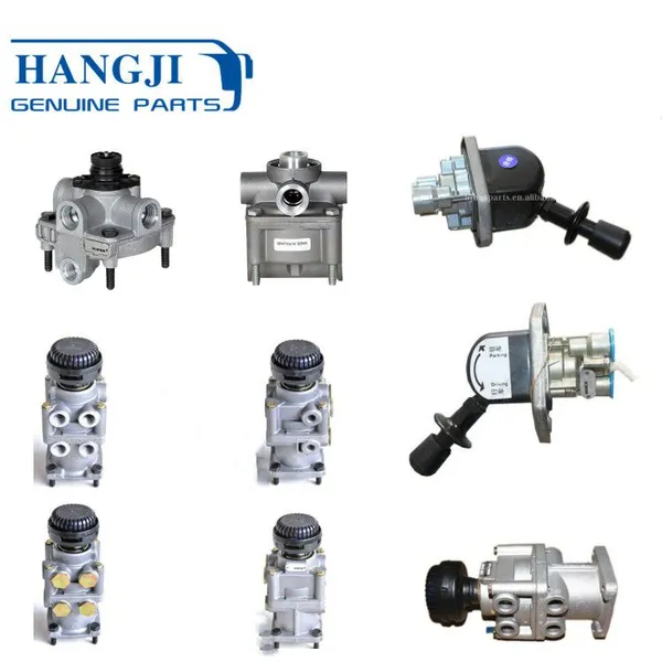Valve Manufacturers Air Brake Foot Valve for Higer Daewoo Kinglong Zhongtong Golden Dragon Bus