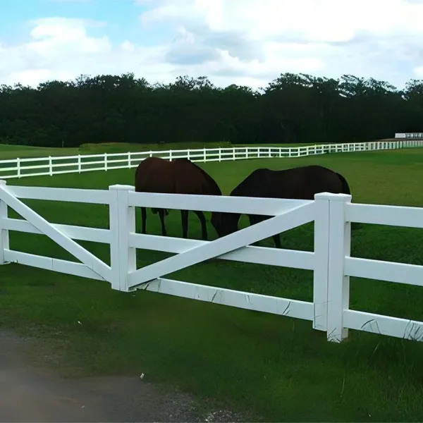 High-Quality Vinyl Fence Panels for Secure Garden Spaces Ultimate Backyard Barrier photo-4