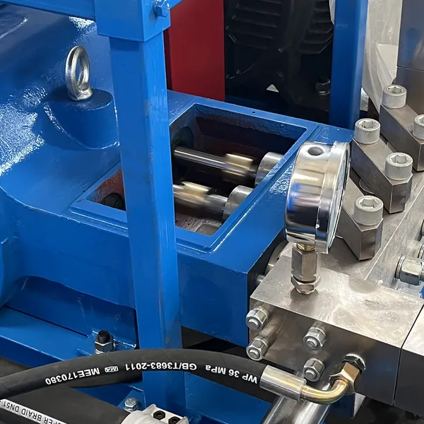 Hydro Testing Machine High Pressure Testing Pump Machine 100bar to 500bar Pressure Testing Unit photo-2