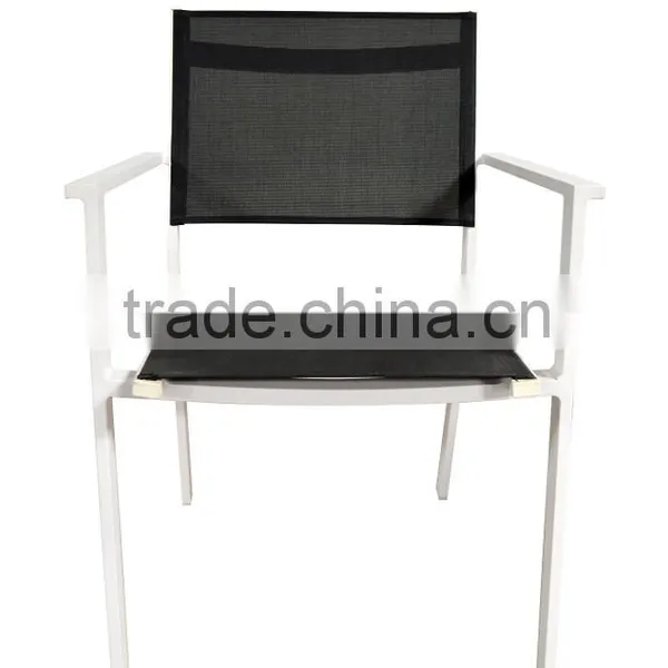 Eco-friendly Top Quality Leisure Furniture Grey Outdoor Aluminium Cheap Chair / Acapulco Chair photo-2