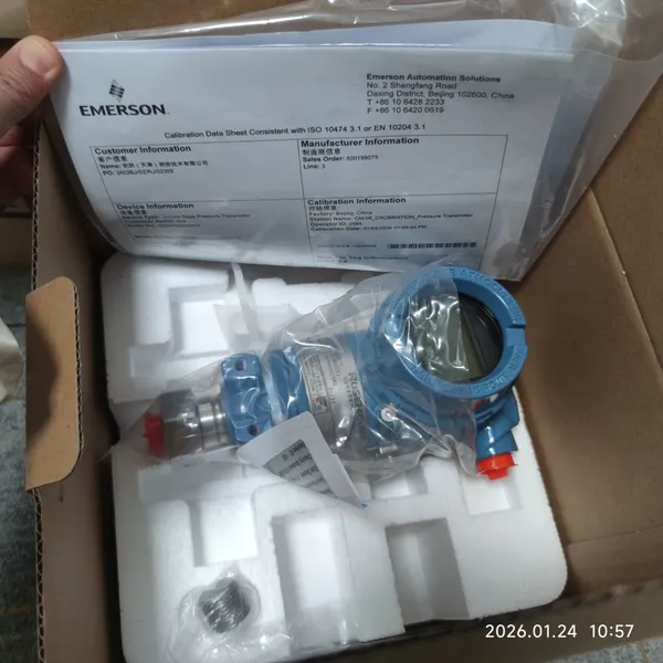 Original New Rosemount 69MPa 10000PSI 4-20Ma PROFIBUS-PA Emerson 3051TG Gauge Transmitter Rosemount In-Line Pressure Transmitter photo-3