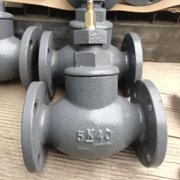 F7353 5K50 Marine Cast Iron Screw-down Globe Valve JIS 5K65 16K50 16K65 Check Globe Valve photo-5