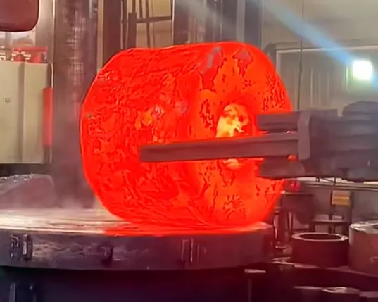 Valve Cylinder Body Open-Die Forgings, Custom Forged Valve Cylinder Blanks for Hydraulic & Pneumatic Equipment, Professional Forging Manufacturer photo-5