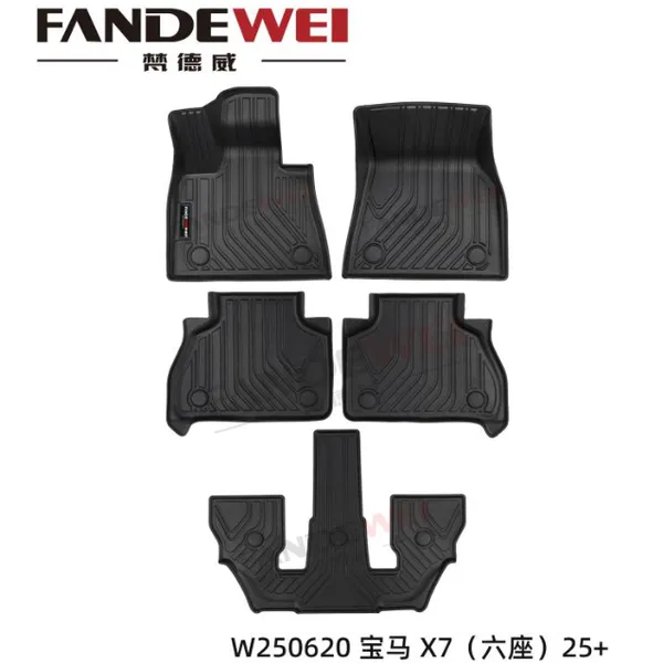 Use for BMW X1 X2 X3 X4 X7 Odorles 3D Car Floor Mat Luxury Carpet Easy to Clean Anti-slip Makers Custom All Weather Zero Formaldehyde Waterproof photo-5
