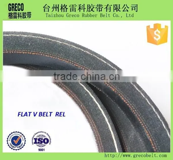High Quality REL SK, A, B, C Rubber Flat Belt Transmission Belt Auto Fan Belt Rubber for Car Accessory photo-2