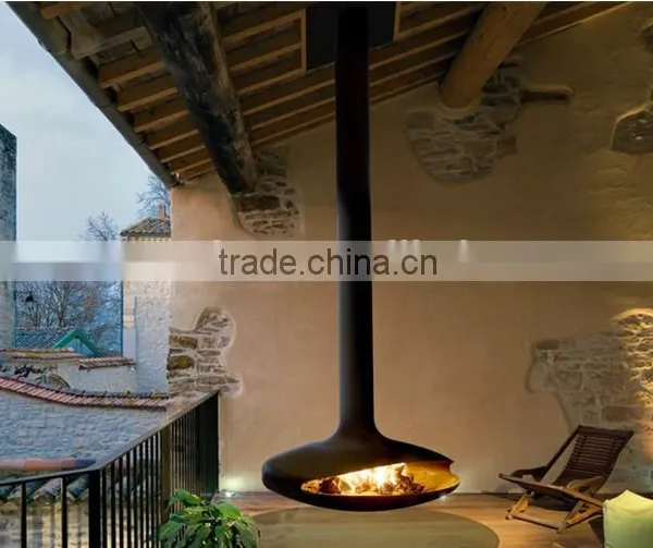 Outstanding Wood Burning Hanging Fireplace