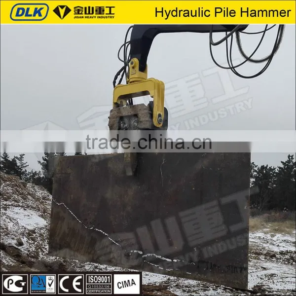 Wood Steel Stone Hydraulic Pile Driver for Excavator photo-2