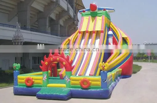 Giant Inflatable Land Slide for Adult, Winter Slide for Sale, Commercial Grade Inflatable Pvc Slide photo-4