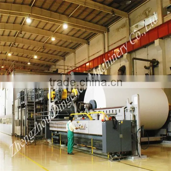 1092mm Double Cylinder and Double Dryer Office Notebook Paper Making Machine photo-4