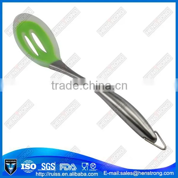 Silicone Different Type of Ladle Spoon With Stainless Steel Handle photo-4