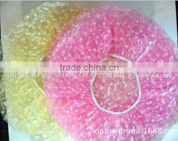 2015 Factory Wholesale Disposable Colorful Waterproof Shower Cap photo-2