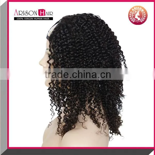 Cheap U Part Wig Indian Virgin Remy Hair Wholesale Wigs photo-2
