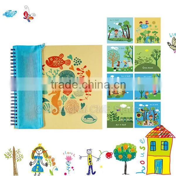 Eco Kids Items Stationery Set Design Your Own Coloring Book photo-3