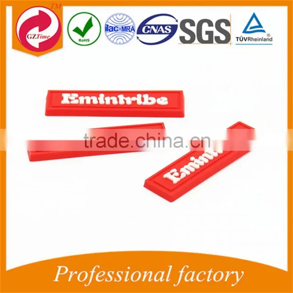 Soft Pvc Non-phthalate Rubber Garment Patch/silicone Label photo-3