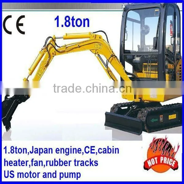 Mini Crawler Excavator 1.8ton