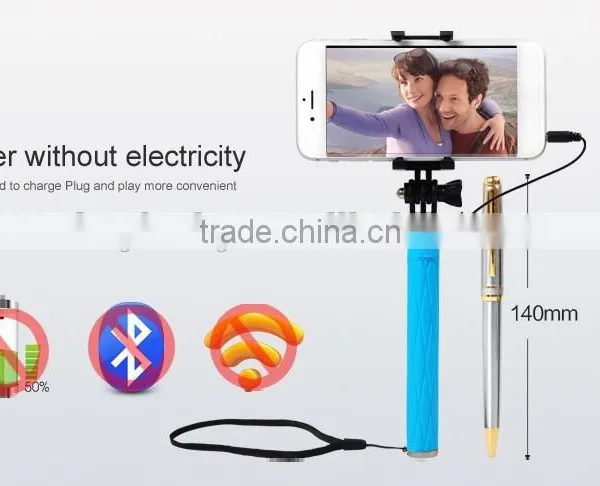 Wired Selfie Stick Monopod With 3.5mm Jack Cable photo-2