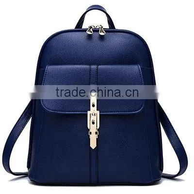 Leisure Shoulder School Backpack Korean Women Fashion Bag photo-5