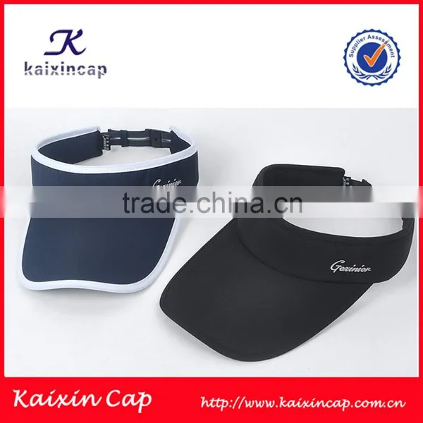 High Quality Sun Visor Caps With Long Custom Sun Visor Cap, Long Visor Cap,Plain Color Cotton Sun Visor photo-2