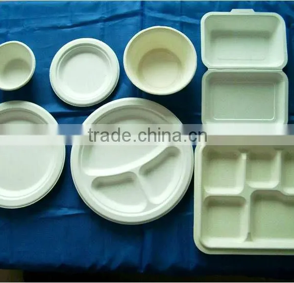 Compostable Disposable Paper Tablewares