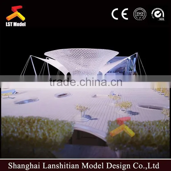 Making All Sorts of Construction Building Model and Landscape, Lighting System photo-3