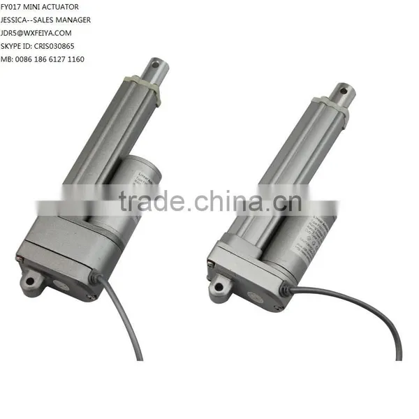 Tubular Linear Actuator for Open Window