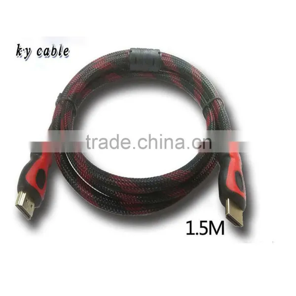Manufacture Price Hdmi Cable Gold Plated ,male to Male Hdmi Cable With hd 1080p 3d Supported photo-3