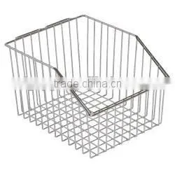 Sliding Baskets Shelving Unit Standard Kit on Feet (no Castors) - 460mm x 1220mm x 1590mm (DxWxH) With 8 Sliding Baskets photo-3