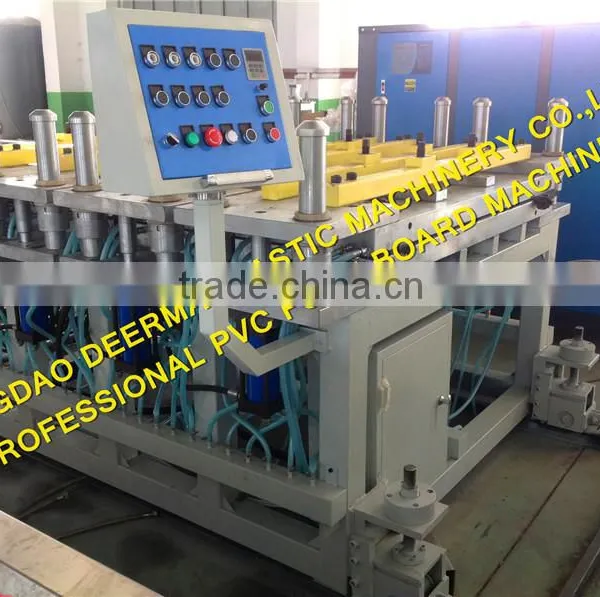 Indoors Decoration Plate Extrusion Line /PVC Crust Foam Board Plastic Machine photo-5