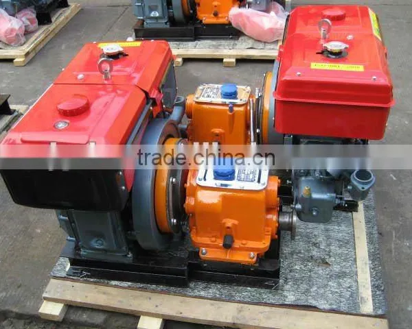 single cylinder marine diesel engine set