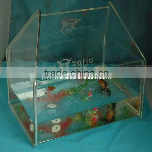 Acrylic Aquarium Fish Tank With Logo Printing photo-3