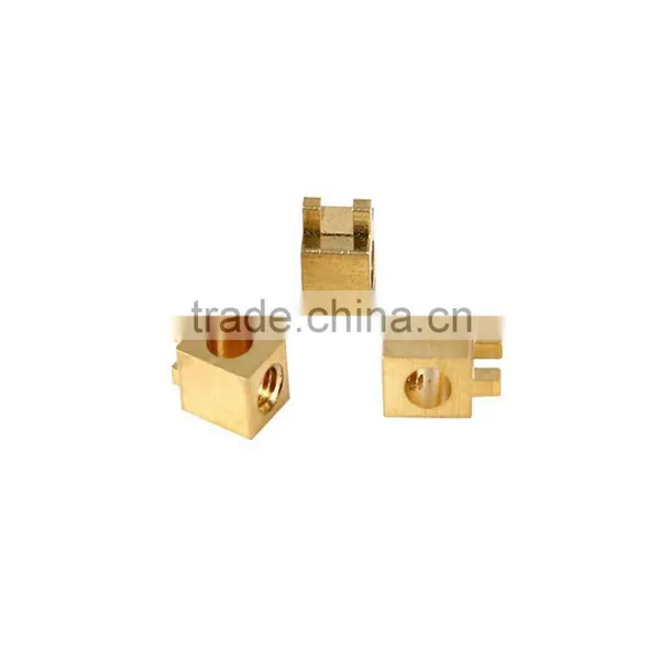 Custom CNC Machining Precision Brass Terminal Connector photo-3