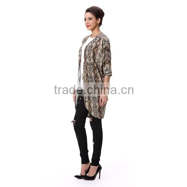 2016 New Fashion Women Casual Batwing Long Sleeve Tops in China photo-3