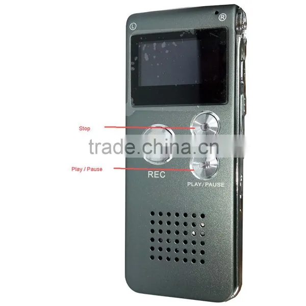 WAV Record Format High Quality Ultra-Slim LCD Screen 31 Grades Voice Volumn Small Voice Recorder GC-Q21 photo-4