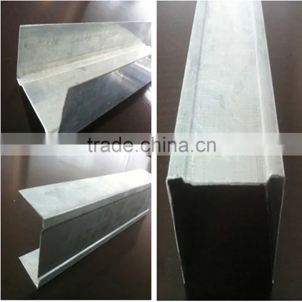 Western Europe Galvanized Metal Anti-slip Stainless Steel Tracks 48/70/91*30