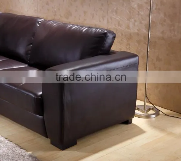Hot Sale Living Room Soft and Leisure Leather Sofa photo-6