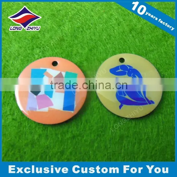 Custom Engraved Heart Shaped Dog Tags Printing Tag With Epoxy photo-6