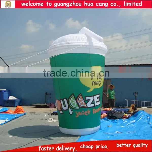 New Style Advertising Inflatable Drinking Model / Inflatable Drink Replica for Promotion photo-5
